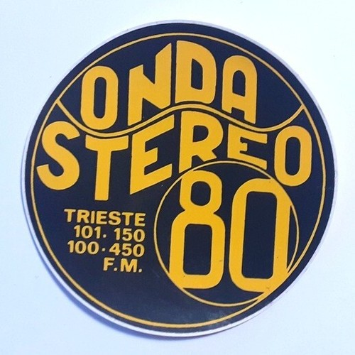 Vecchio adesivo radio old - adesivo,